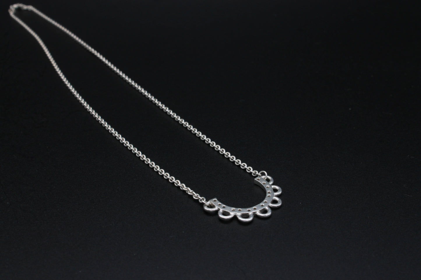 Limerick Lace Inspired Silver Chain by Marianne Kenny