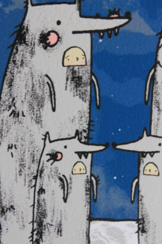 We thought that they were wolves, but they were just like us by Eva Burns