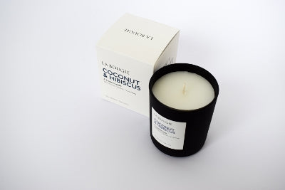 La Bougie - Coconut and Hibiscus Scented Candle
