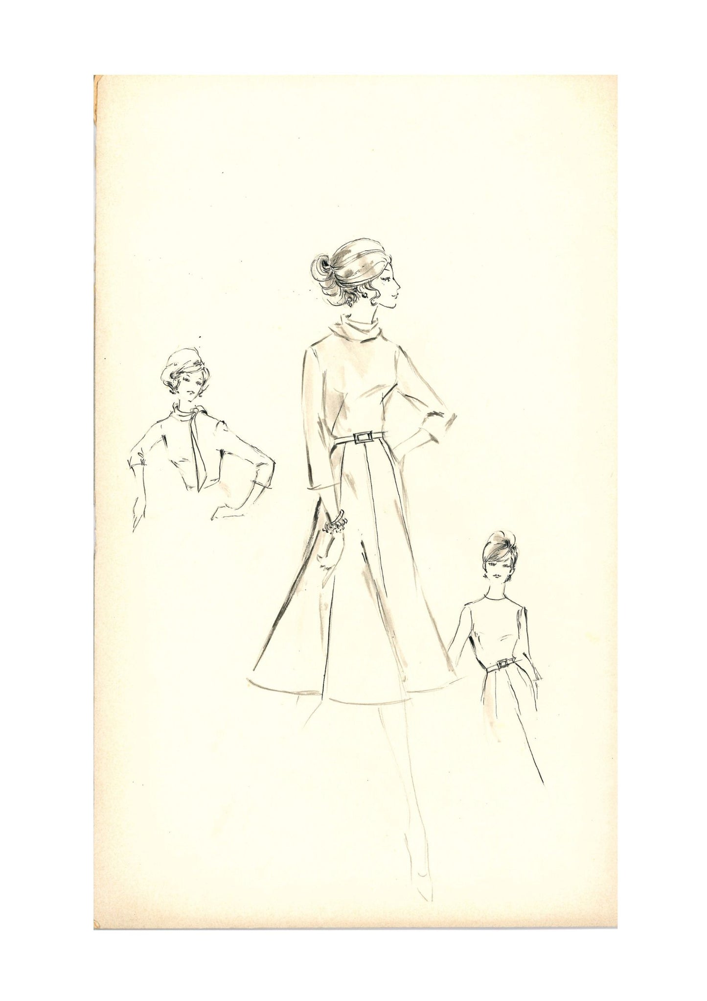 Sybil Connolly Print "Tie Coat and Dress"