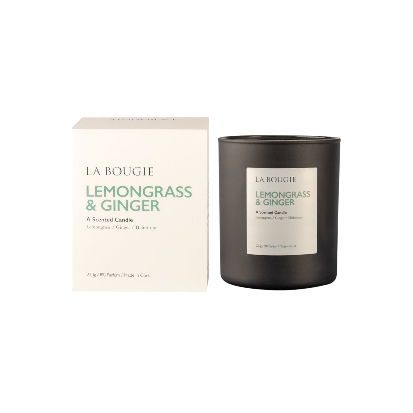 La Bougie Lemongrass and Ginger Scented Candle